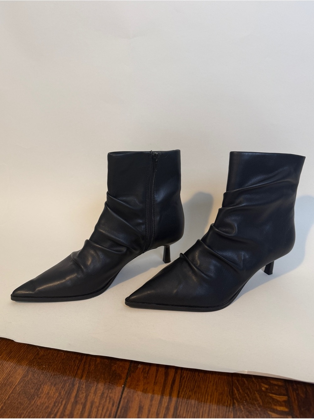 Steve Madden Black Maxxine Booties